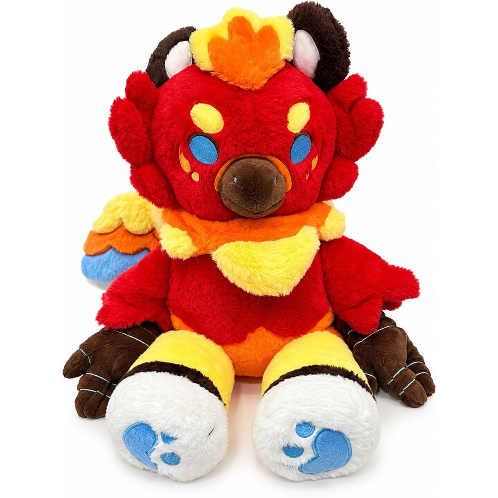 LittleSofts Inferno Phoenix Gryphon Sunshine Teddies Plush 22" NWT